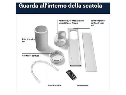 Climatiseur monobloc portable DeLonghi PAC EM82