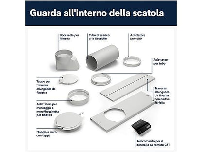 Climatiseur portable monobloc DeLonghi PACEL112CSTWIFI