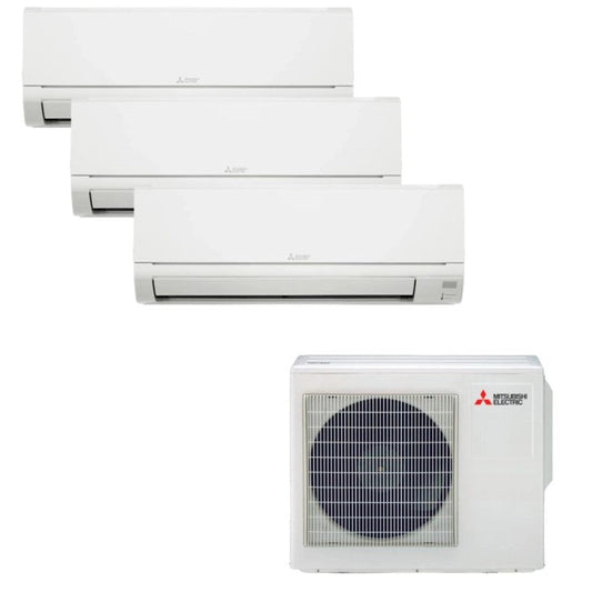Climatiseur fixe Mitsubishi Dw trisplit 9000+9000+12000 BTU classe A++/A+