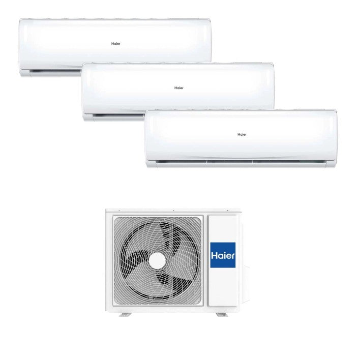 Climatiseur fixe Haier Set Trendy trialsplit 9000+9000+12000/21000 A++