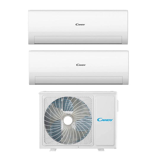 Climatiseur fixe Candy Pura bi-split 9000 + 12000 BTU classe A++/A+